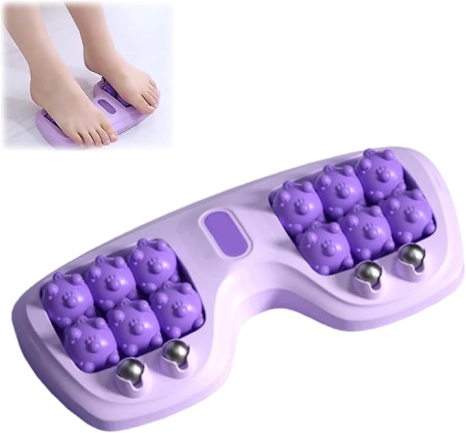 Home Improvement Tools - Portable Double Foot Massage Roller, Plantar