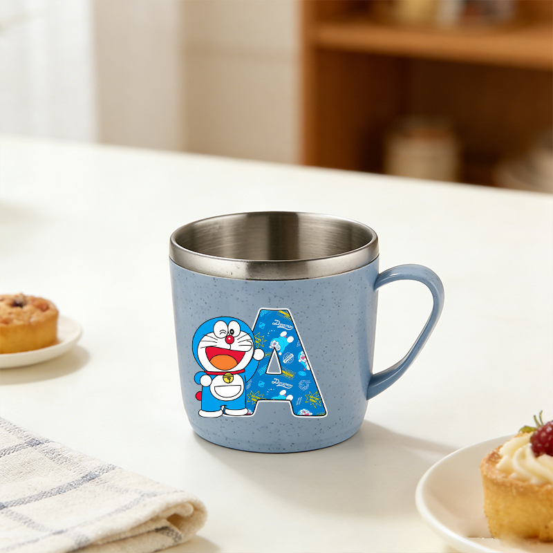 Doraemon Boy Girl Water Cup Ch - Home Improvement Furniture ulasan dan harga