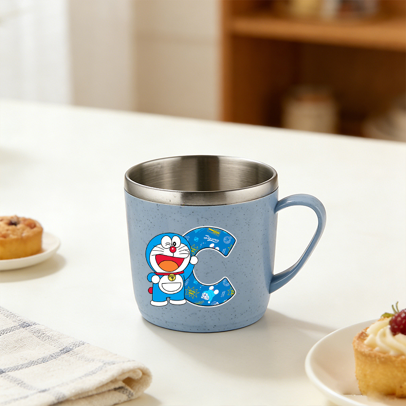 Doraemon Boy Girl Water Cup Ch - Home Improvement Furniture ulasan dan harga