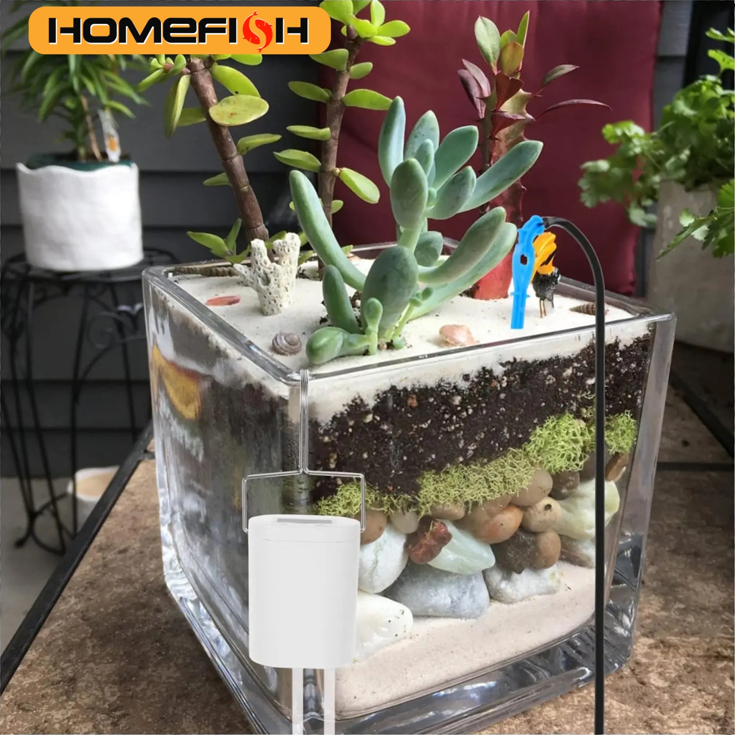 HOMEFISH Automatic Plant Flowe - Home Improvement Tool Time ulasan dan harga