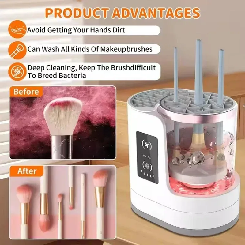 USB Electric Makeup Brush Clea - Home Improvement Tools ulasan dan harga