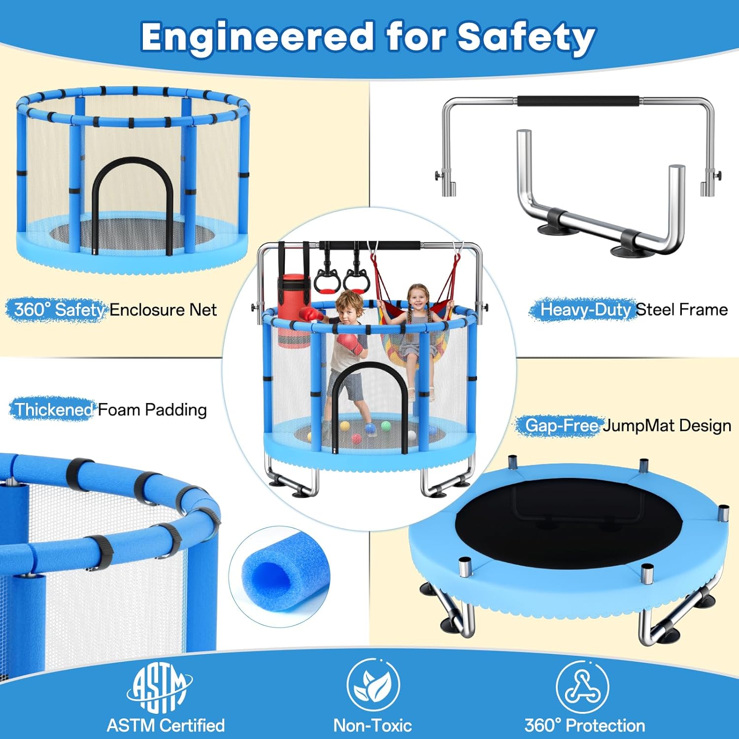 Toddler Trampoline,Trampoline  - Home Improvement Furniture ulasan dan harga
