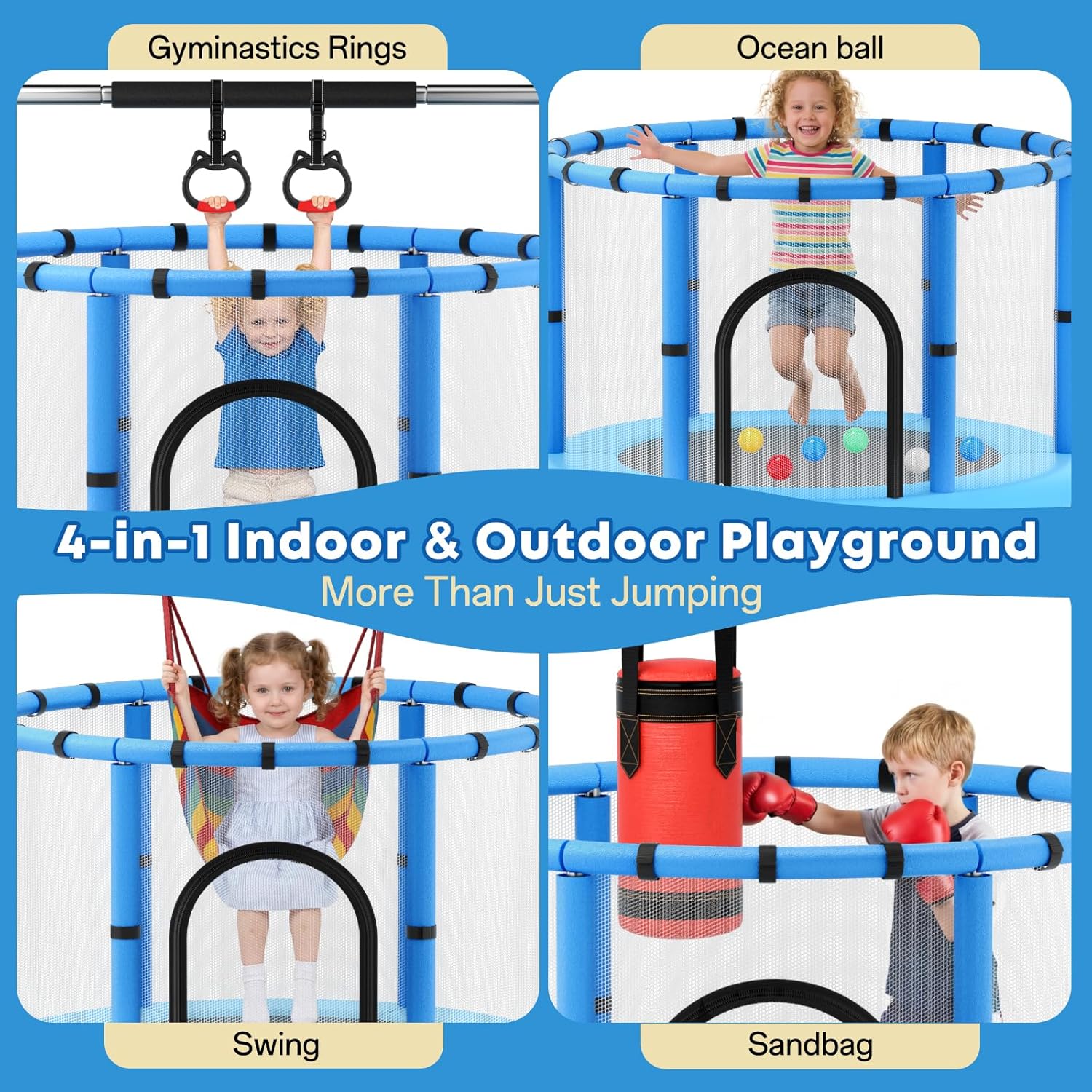 Toddler Trampoline,Trampoline  - Home Improvement Furniture ulasan dan harga