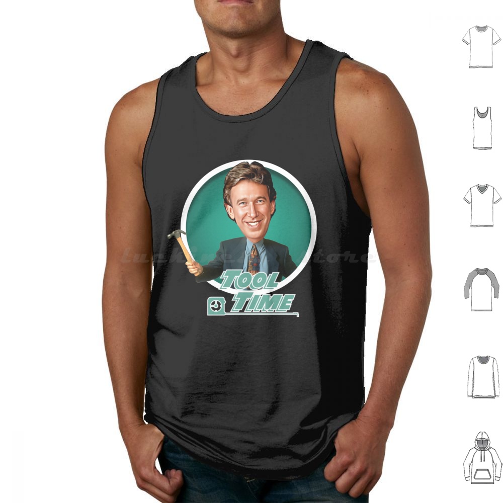 Tim Allen-Tool Time Tank Tops  - Home Improvement Tool Time ulasan dan harga
