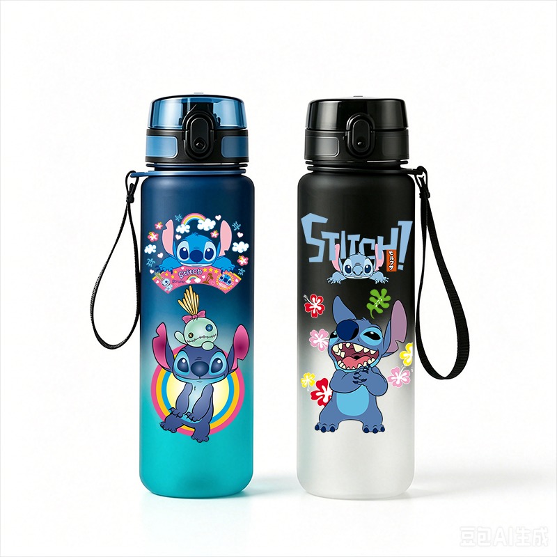 Stitch Anime Water Bottle 650m - Home Improvement Furniture ulasan dan harga